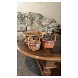 (3)  Longaberger Baskets