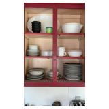 Entire Cabinet Full Of Everyday Dishes
