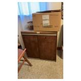 Utility Cabinet Full of Misc. Household & Crafting
