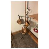 Wrought Iron Basket Hood W/Longaberger Mini
