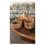 (3) Longaberger Baskets