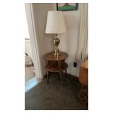 Tell City Type Tiered Maple Accent Table Plus