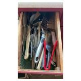 Drawer Full Of Kitchen Utensils