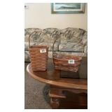 (2) Longaberger Baskets