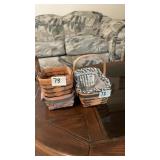 (3) Longaberger Baskets