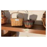 (3) Longaberger Baskets