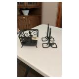 (3) Longaberger Basket Metal Accessories