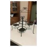 (2) Longaberger Wrought Iron Serving Accessories