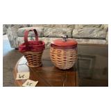 (2) Mini Longaberger Baskets
