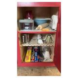 Entire Cabinet Full Of Kitchen Helpers