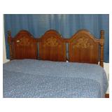 Vintage/Mod Bassett Queen Size Bed