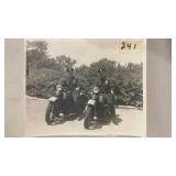 8x10 Vintage Photo Of Motor Cops On Harley's