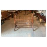 Early 1900's Antique Bentwood Cradle