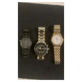 (3) Men's Seiko Watches