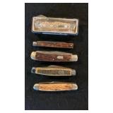 (5) Vintage Pocket Knives