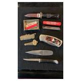 Lot Of Vintage, Novelty, Razor, Pocket Knives