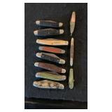 (11) Vintage Pocket Knives