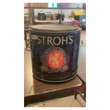 Metal Stroh's Beer Advertising Grill