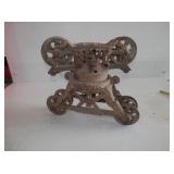1-antique Clover Leaf -cast hay loft troley