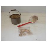 3 items-sm granite pail w/lid & bail handle