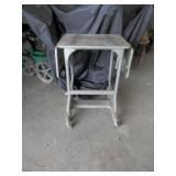 Perfect size vintage metal typewriter-work table-