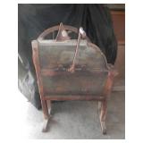antique-primitive seed sheller with lg crank