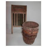 5- one rough National wash board & 4