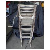 antique fold-up Household double wash stand  w/