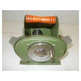 vintage green playing cards mechanical shuffler