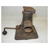 antique blacksmith forge item-rusty with cracked