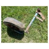 Ford blue implement bolt on wheel accessory