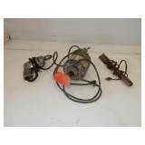 3 elec items-all operational-drill, motor,