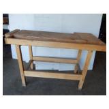 factory built wood working carpentry table