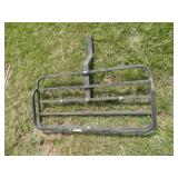 black steel rear mount auto/truck carrier