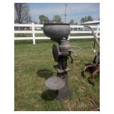 antique cream separator on stand