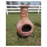 Chiminea-SouthWestern Clay type 39" H outdoor