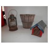 3 - Barn Lantern-rough, Deitz glass,
