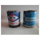 2 items - Vintage DX Products 5 gal gas can