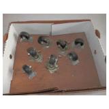 Tray of new 2" casters/rollers w/stoppers