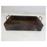 Heavy cast frying rectanglular pan 18 1/2" L x 10"
