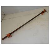 Carpentry 3 ft wood vise/clamp-orange, used