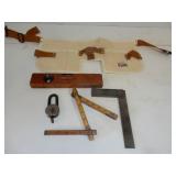 6 items-tool belts Stanley12" Genuine Cherry Level