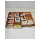 2 tray of asst nails in sm boxes