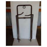 antique hay loft primitive bale lift spear