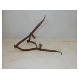 antique cow teether