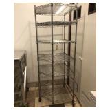 Metal shelving