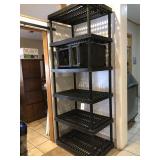 Plastic shelving