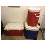 Assorted coolers