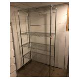 Metal shelving