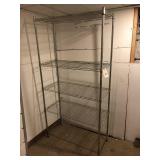 Metal shelving